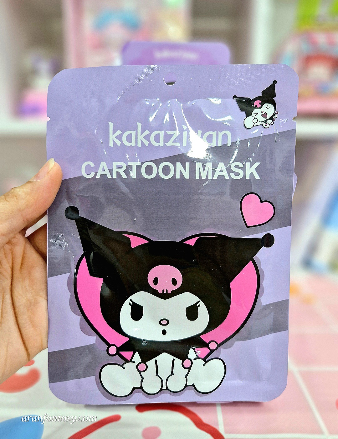 ماسک ورقه ای فانتزی/ کرومی/کرای بیبی